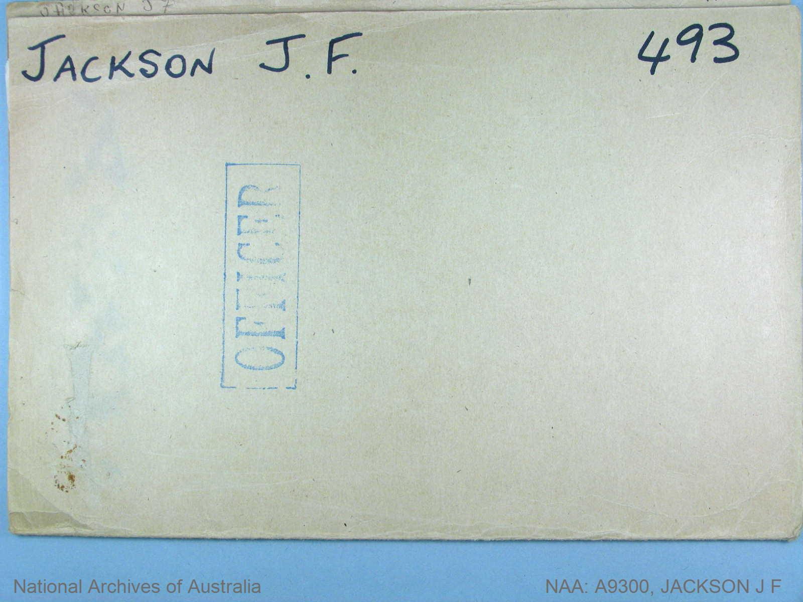 NAA: A9300, JACKSON J F