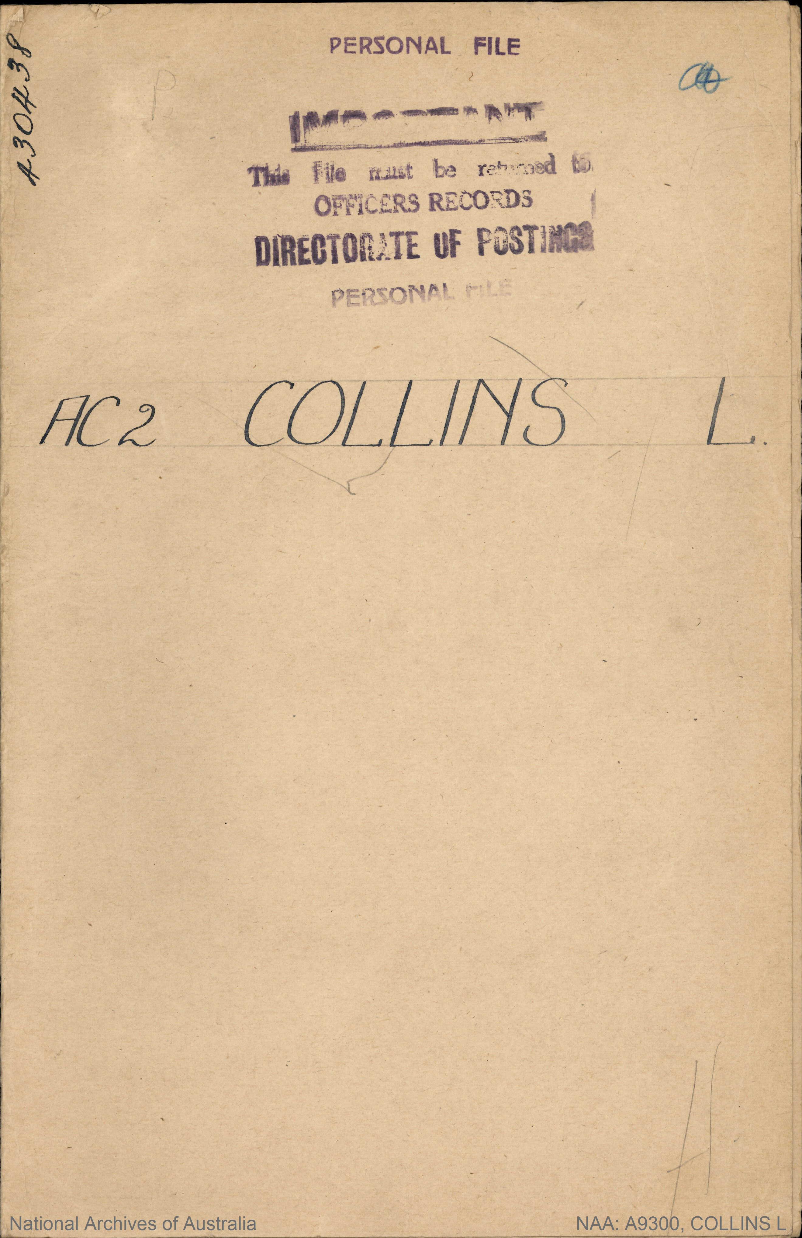NAA: A9300, COLLINS L
