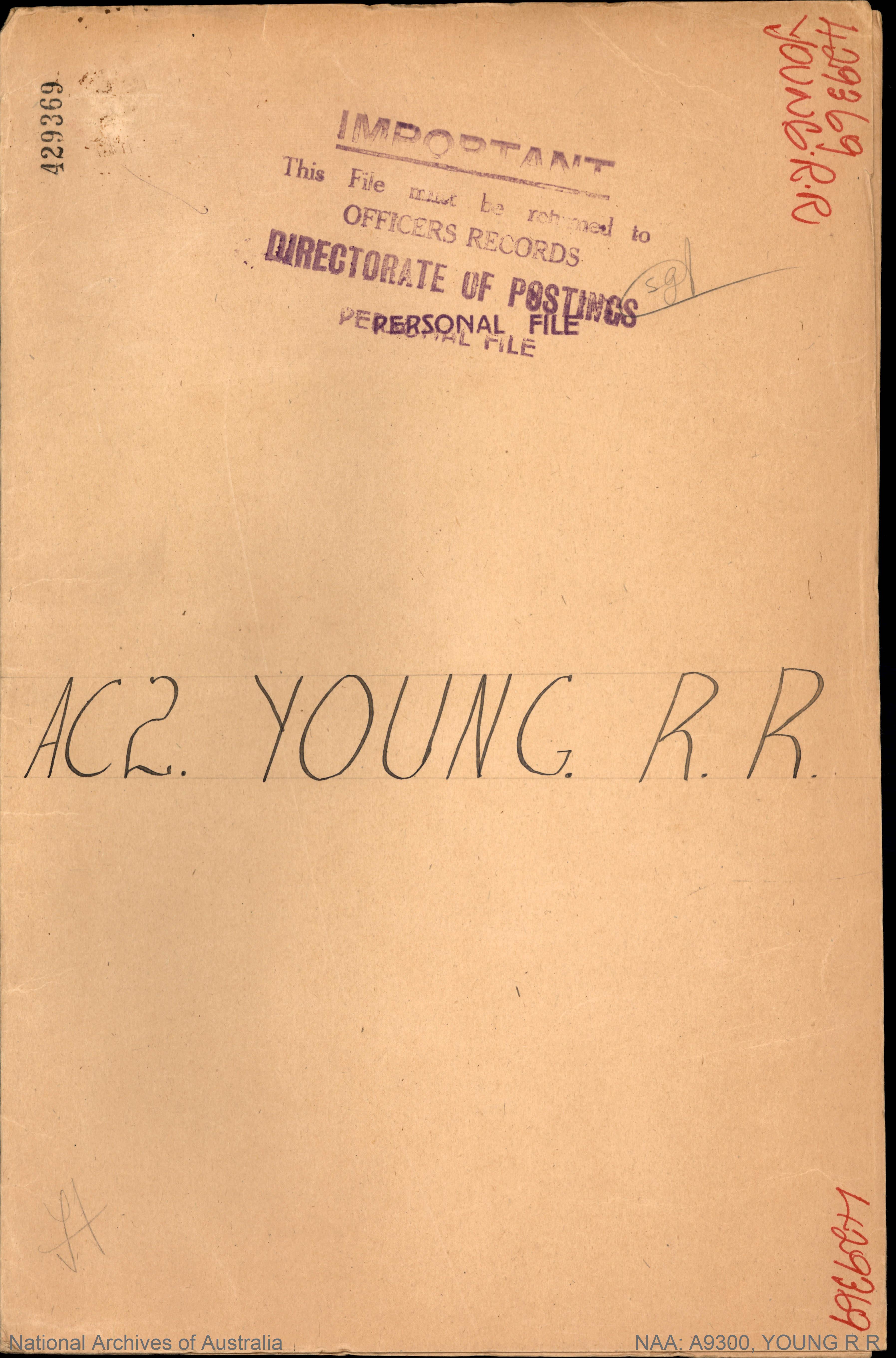 NAA: A9300, YOUNG R R